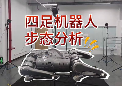 四足机器人步态分析